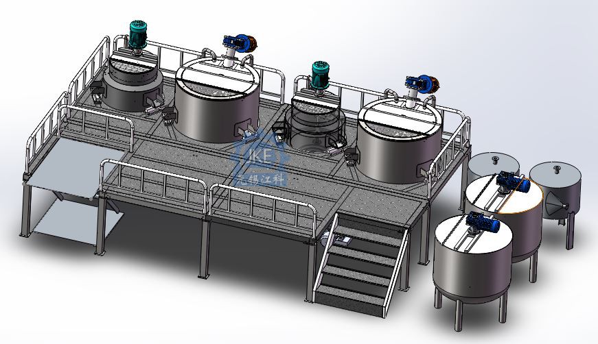stainless steel mixing tank