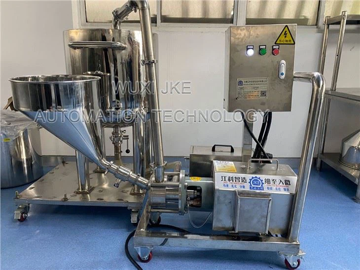In Line Powder Liquid Mixer