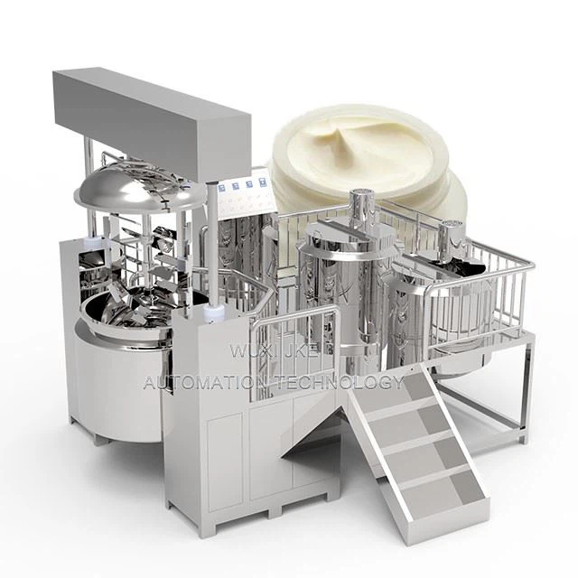 Lotion Machine Vacuum Emulsifying Mixer